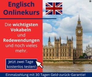 Englisch Online lernen - Sprachkurs Banner
