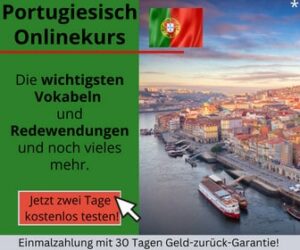 Portugiesisch Online lernen - Sprachkurs Banner
