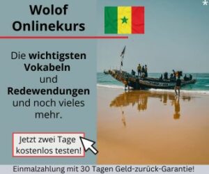 Wolof Online lernen - Sprachkurs Banner