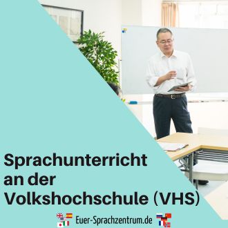 Sprachunterricht an der Volkshochschule (VHS)